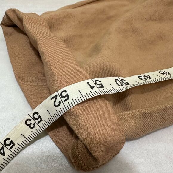 NWT Outerknown SEA Brown Cotton Linen Blend Short Sleeve Utility Jumpsuit Med - Picture 6 of 10